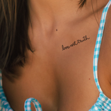 love art truth Tattoo