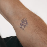 Schöne Qualle Tattoo