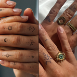 Finger Tattoos - Doppelpack