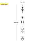 Ornamente Tattoo - Doppelpack