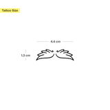 Engelsflügel Tattoo