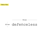 Defenceless
