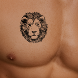 Großer Löwe Tattoo