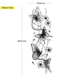 Tanz der Schmetterlinge Tattoo Sleeve