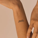 ars alit artificiem Tattoo