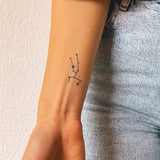 Stier Konstellation Tattoo