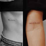 Balance & Heaven Tattoo - Doppelpack