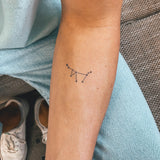 Steinbock Konstellation Tattoo