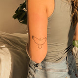 Adler Topansicht Tattoo