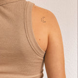 Tiny Dotted Moon 2-Week-Tattoo Inkster