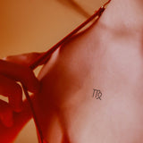 Zodiac Sign Virgo 2-Week-Tattoo Inkster
