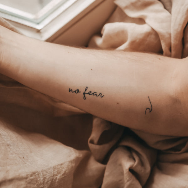 no fear Tattoo