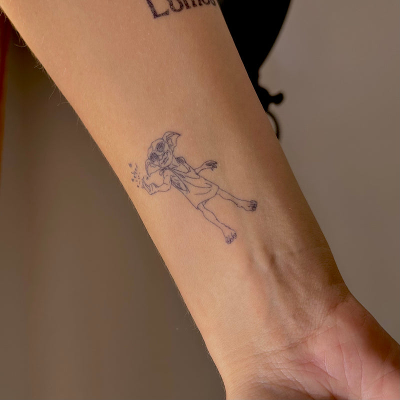 Harry Potter Dobby Tattoo