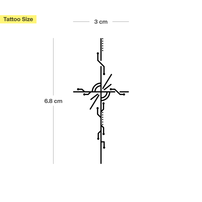 Schaltkreis Kreuz