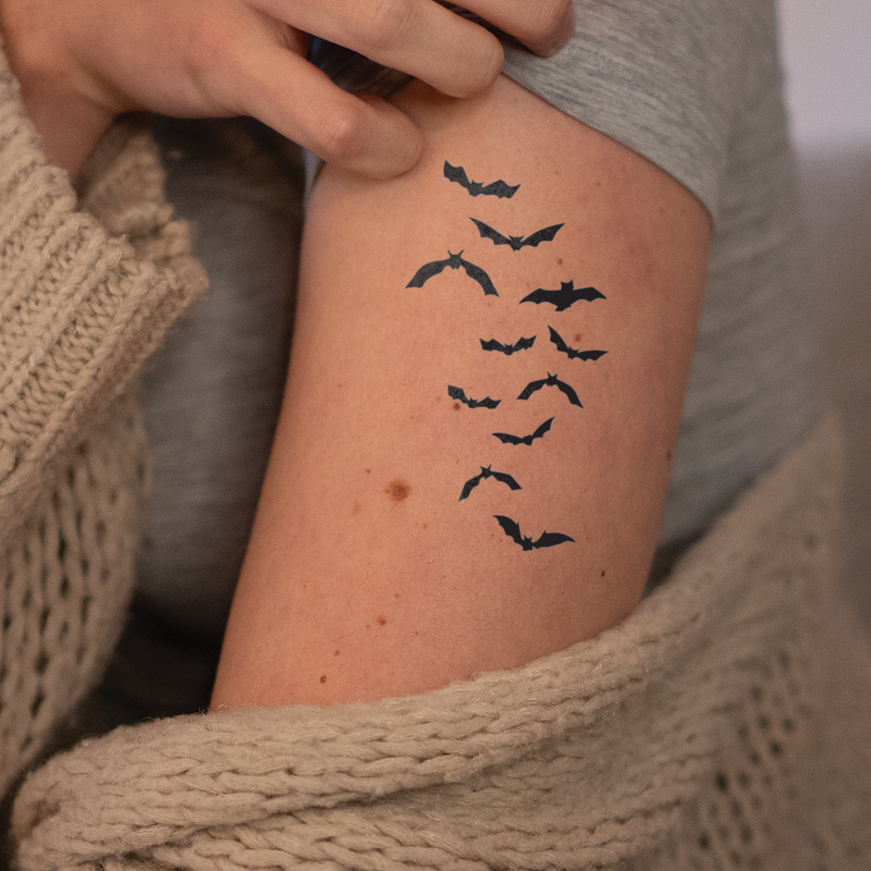 Fledermausschwarm Tattoo