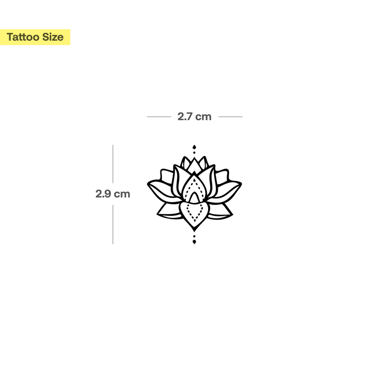 Lotus Mandala Tattoo