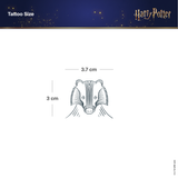 Harry Potter Haus Hufflepuff Dachs Tattoo