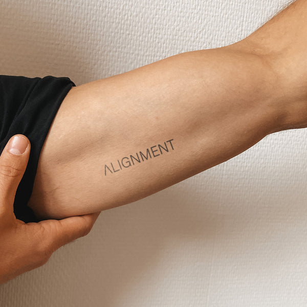 Alignment Tattoo