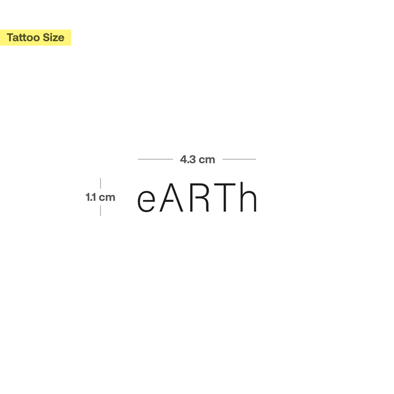 eARTh Tattoo