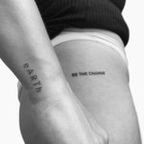 Earth 2-Week-Tattoo Inkster
